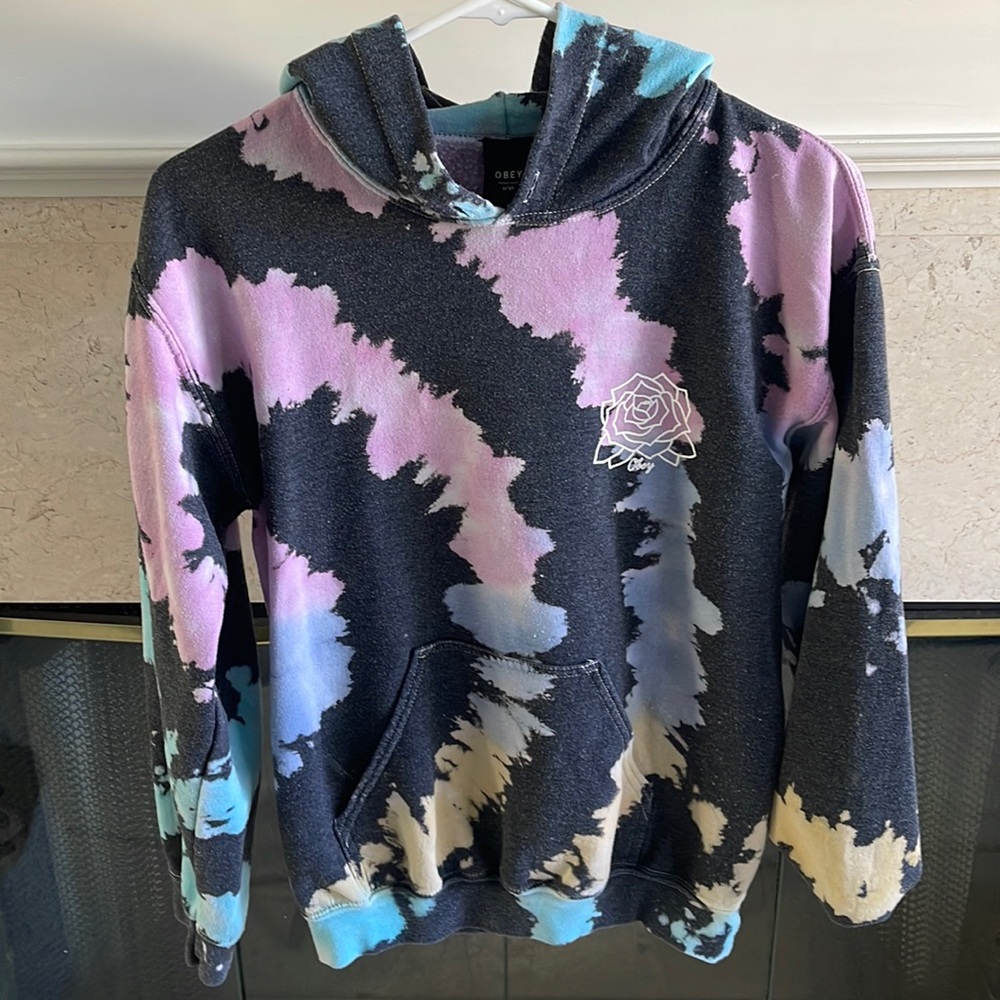 Obey hoodie size 2